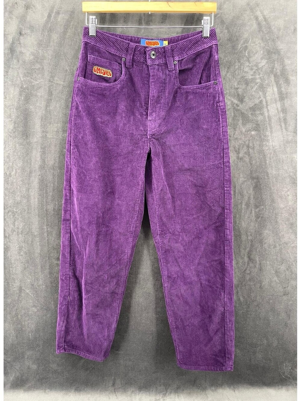 Empyre Men’s Corduroy Pants Purple Size 28 Y2K Skate Cotton Baggy